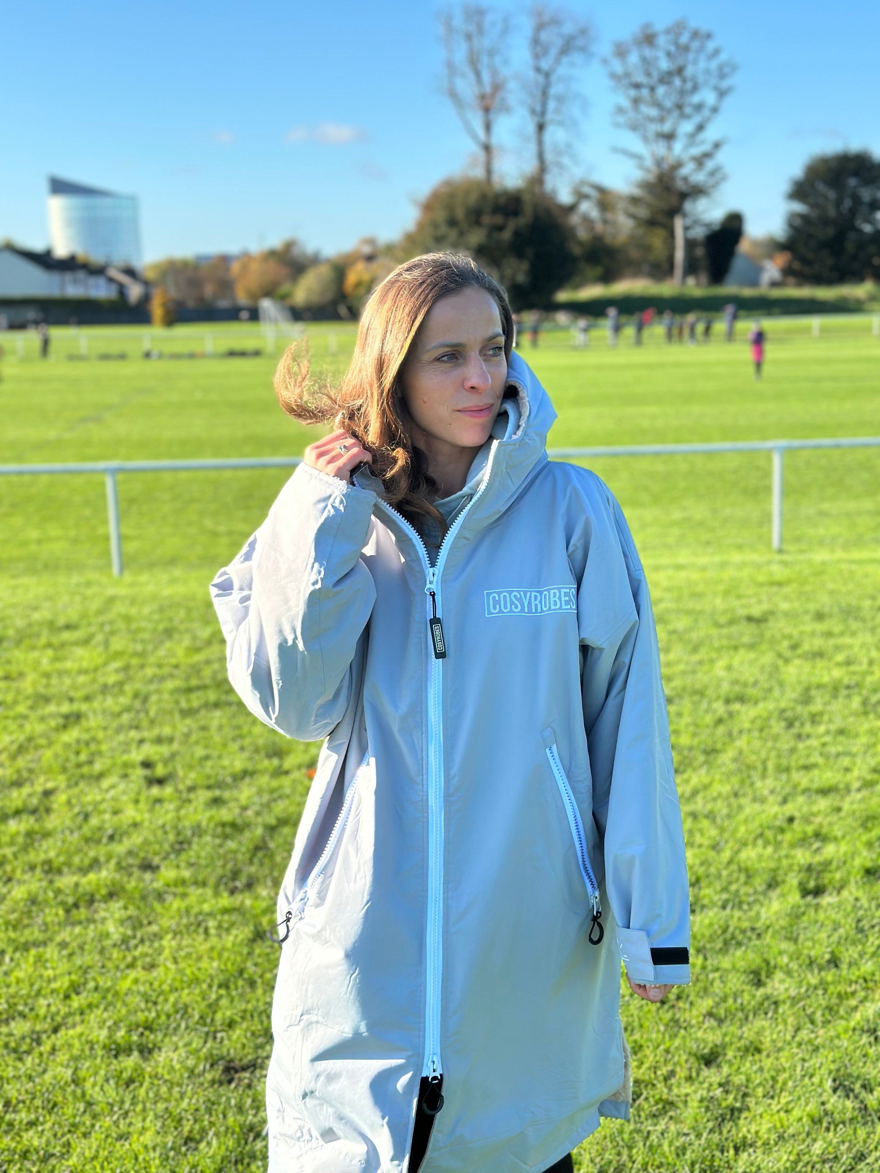 COSYROBE | GREY with PEACH